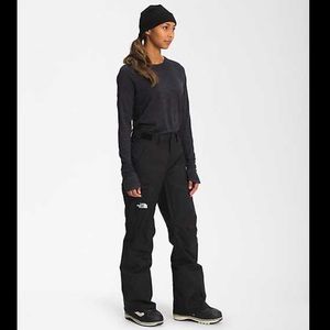 North face black freedom snow pants